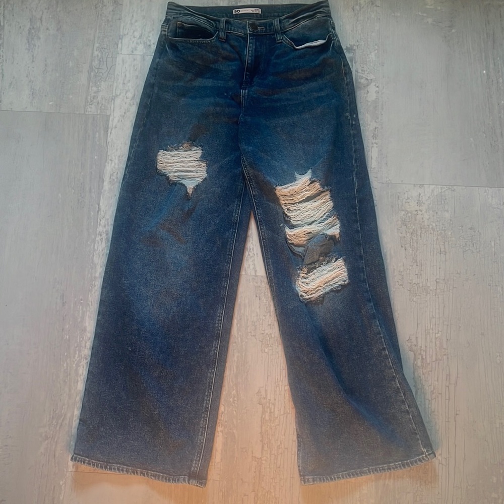 SO Super High Rise 90s Wide Leg Size 9